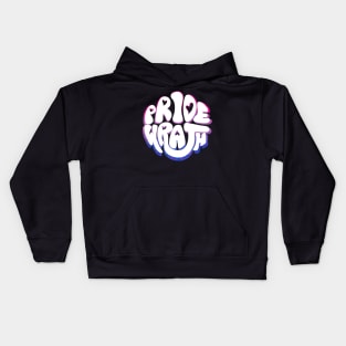 Pride and Wrath (Bi Pride) Kids Hoodie